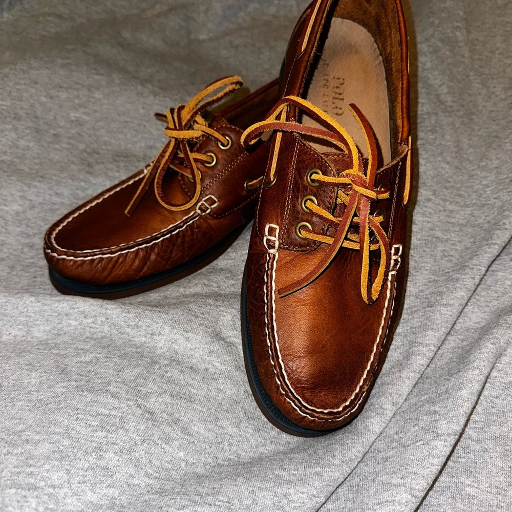 Polo Moccasin Boat Shoes with Slip-Resistant Sole